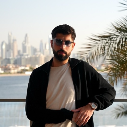 Portrait of Faruk Ilkhan